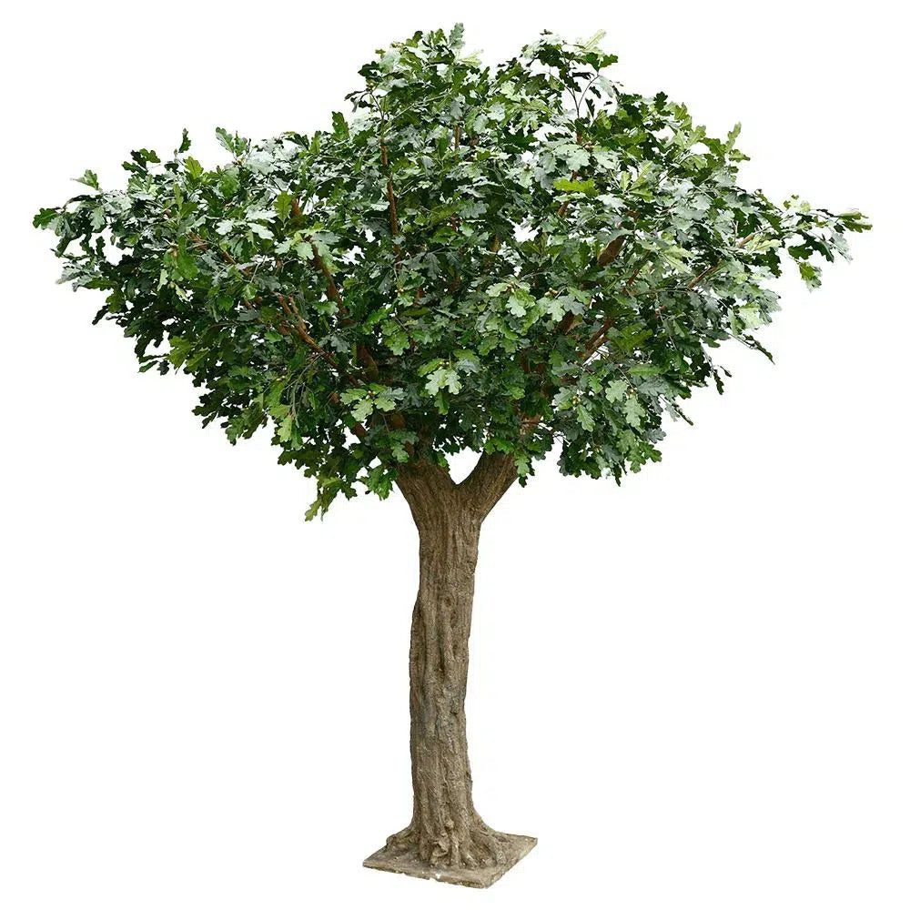 Kunstbaum | Künstliche Stileiche mit Echtholzstamm - Oak