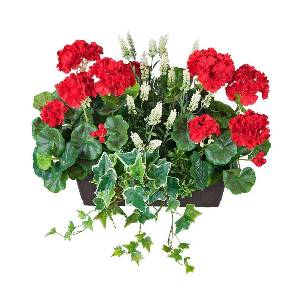 Künstlicher Blumenkasten