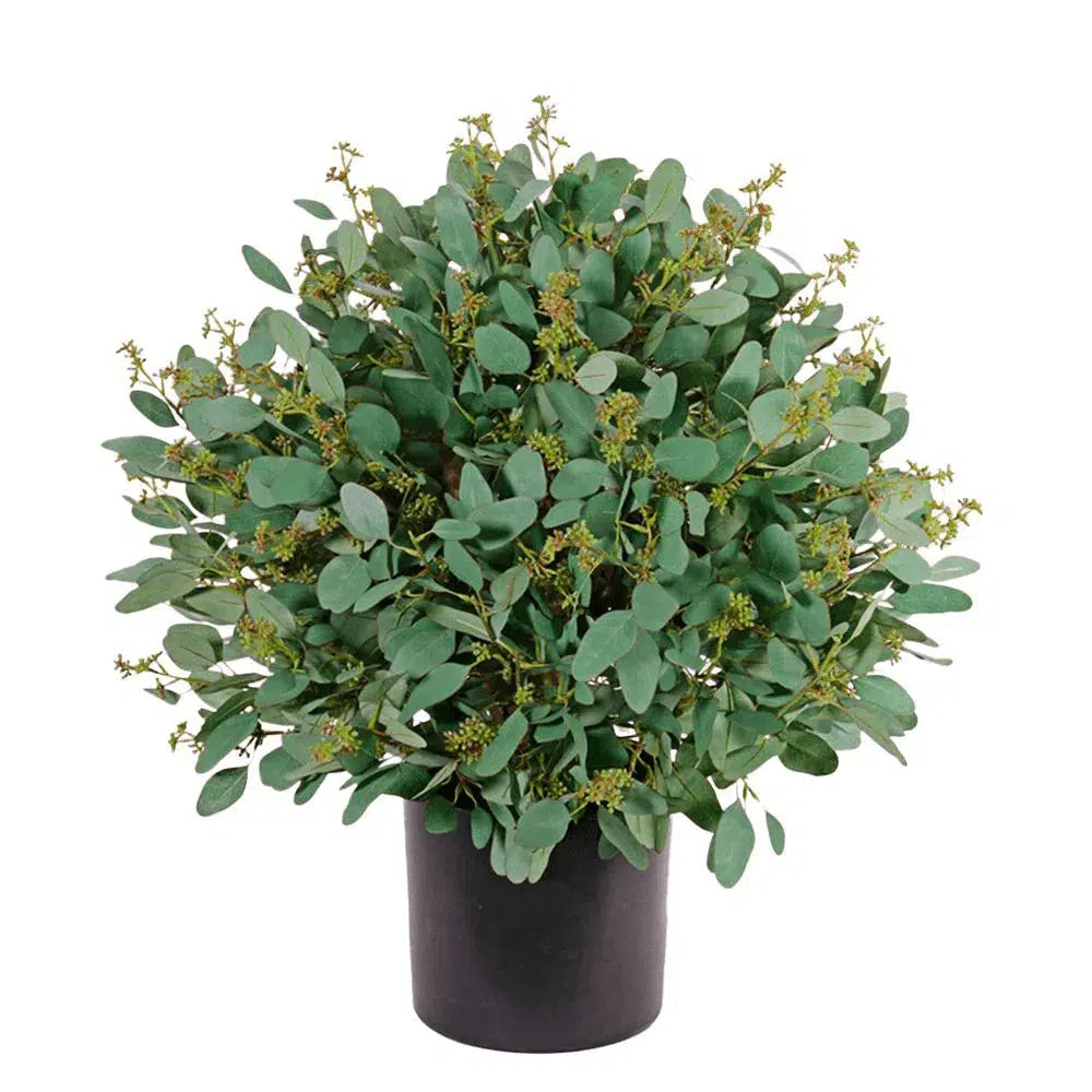 Kunstbaum | Künstlicher Eukalyptus-Kugelbaum Emil | UV-Schutz