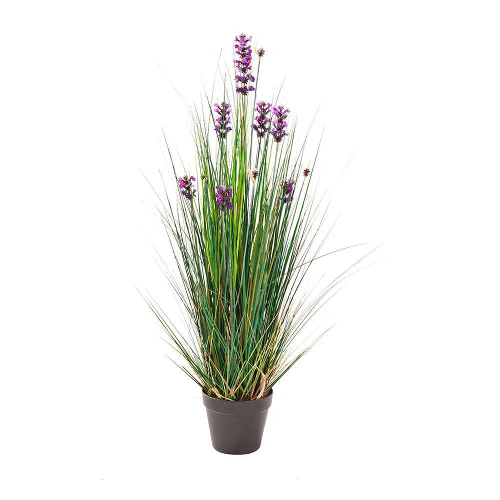 Künstliches Ziergras Lavendel, 60 - 120 cm