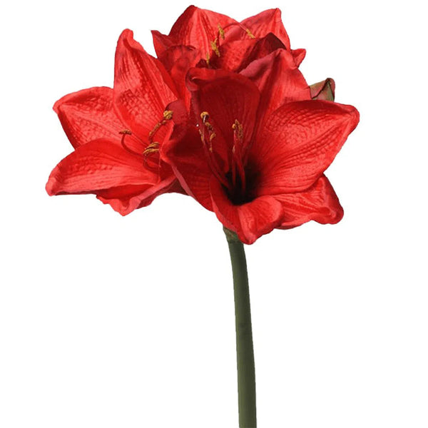 Kunstpflanzen | Künstliche Amaryllis - Amanda, 55 cm | Wie echt