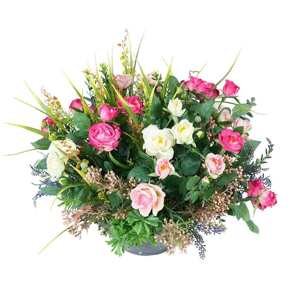 Künstliche Blumenschale - Florentine, 45 cm
