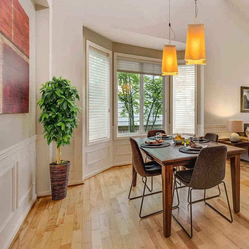 Künstliche Schefflera mit Echtholzstamm - Sheng, 140 - 170 cm