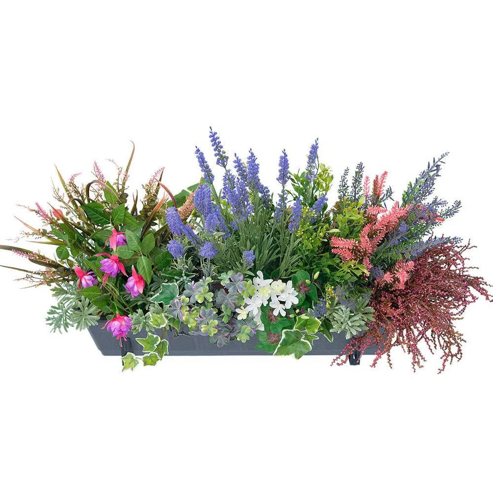 Künstlicher Blumenkasten - Berliner Sommer