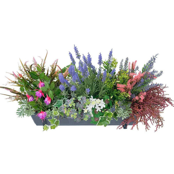 Kunstpflanzen | Künstlicher Blumenkasten - Berliner Sommer