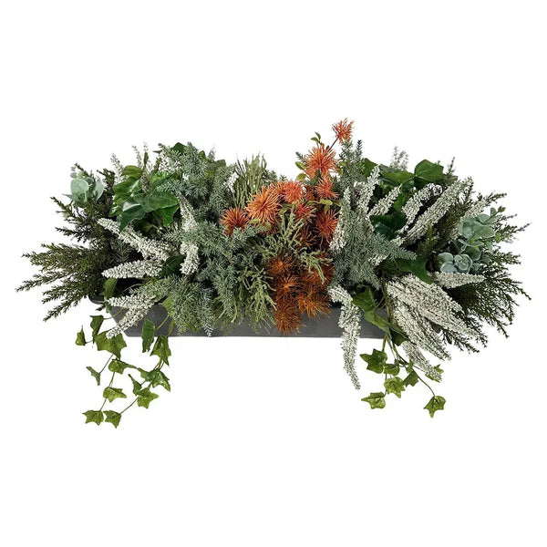Kunstpflanzen | Künstlicher Blumenkasten Herbst/Winter - Larsson