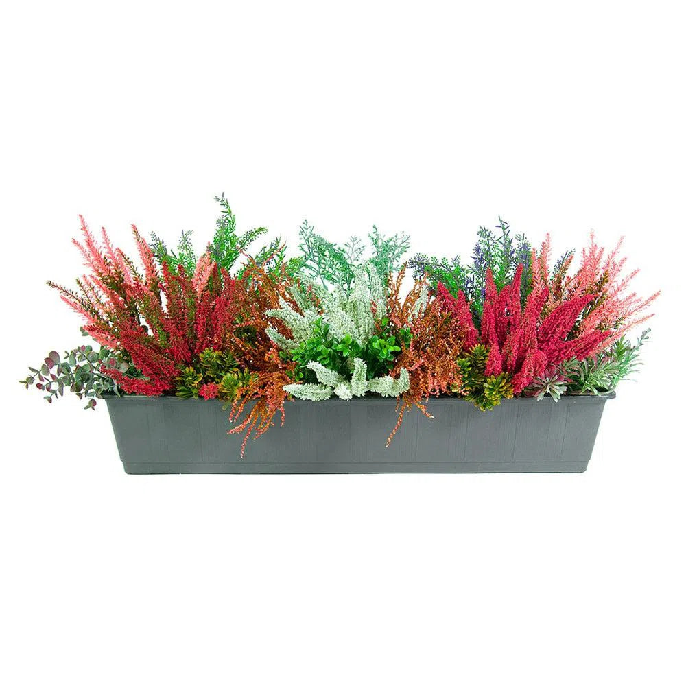 Künstlicher Blumenkasten Herbst/Winter - Maila