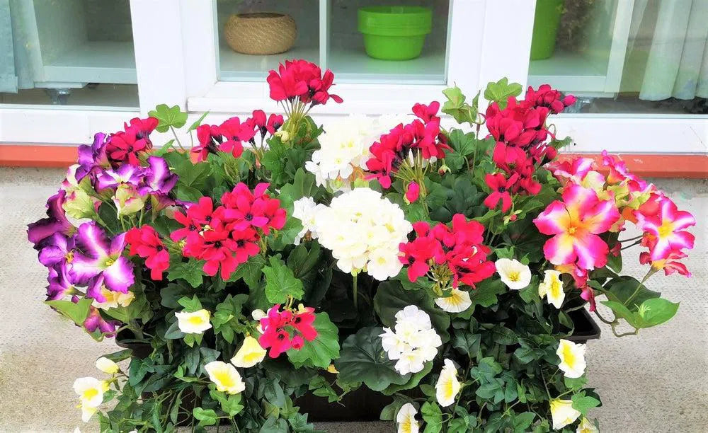 Künstlicher Blumenkasten - Jolanda