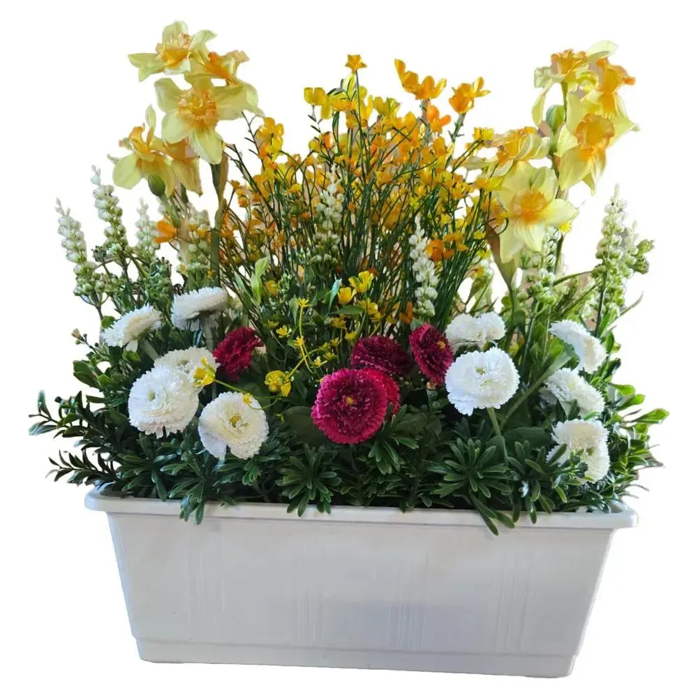 Künstlicher Blumenkasten - Laura