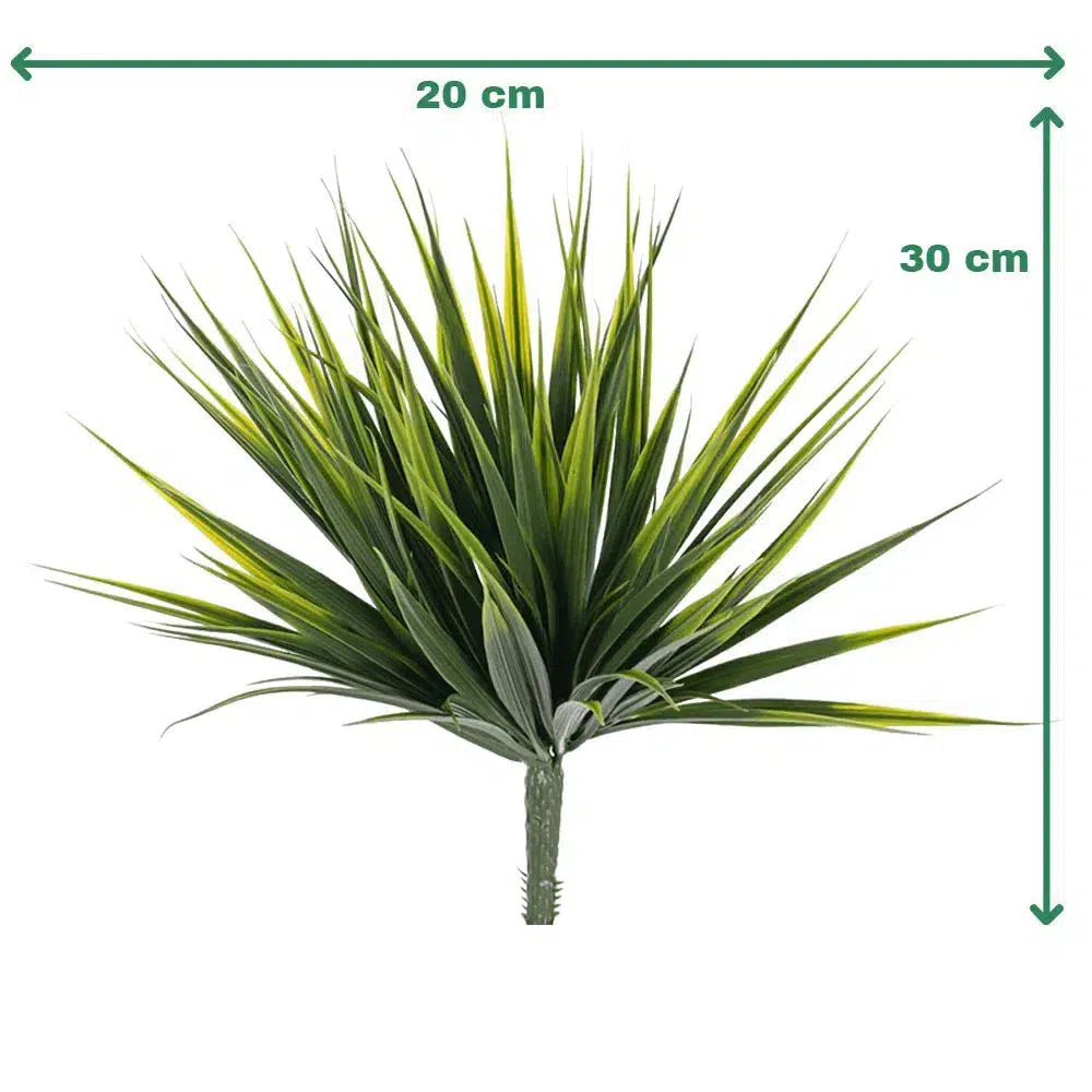 Künstlicher Grasbusch mit UV-Schutz - Axel, 30 cm