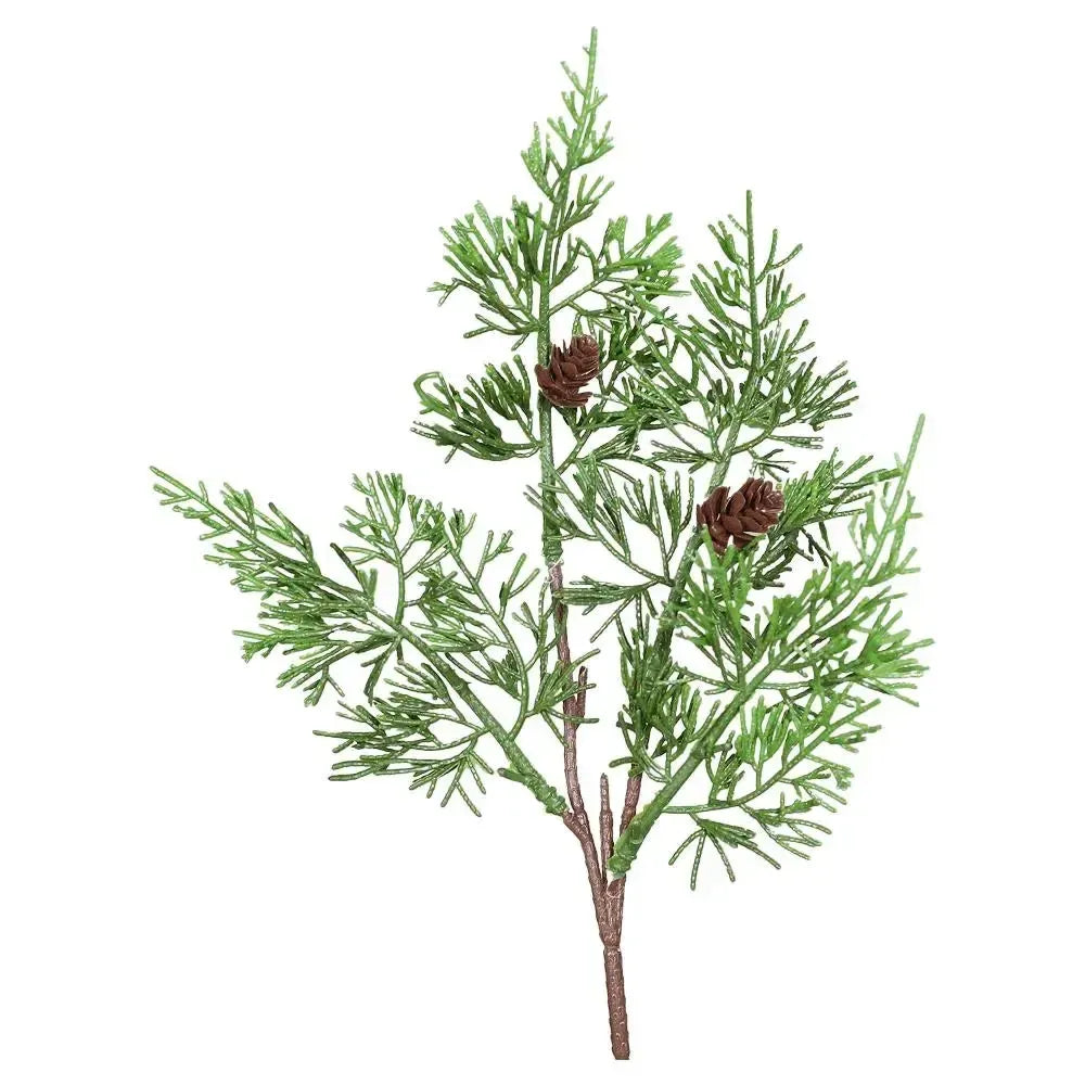 Künstlicher Koniferen-Pick mit Zapfen - Zeno, 35 cm