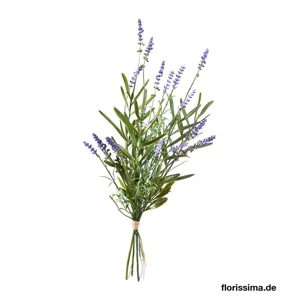 Künstlicher Lavendel-Bund - Gordes, 48 cm