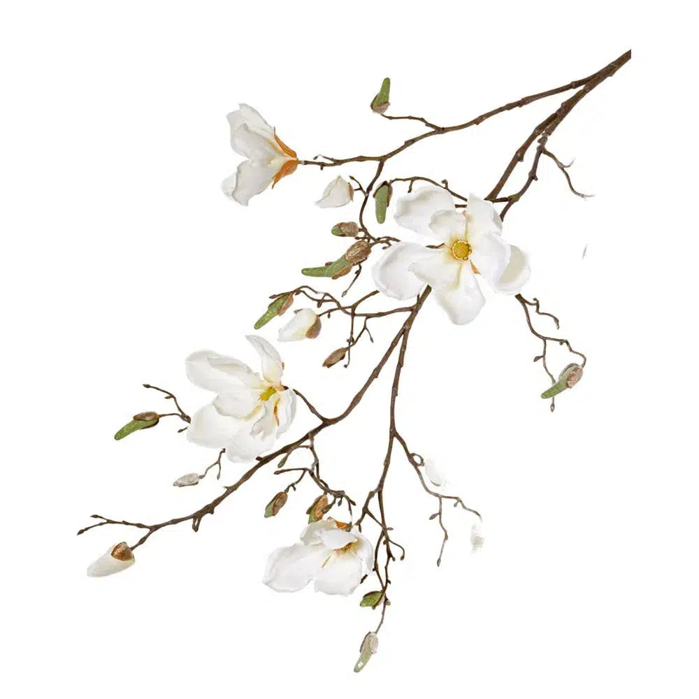 Künstlicher Magnolienzweig - Martha, 107 cm