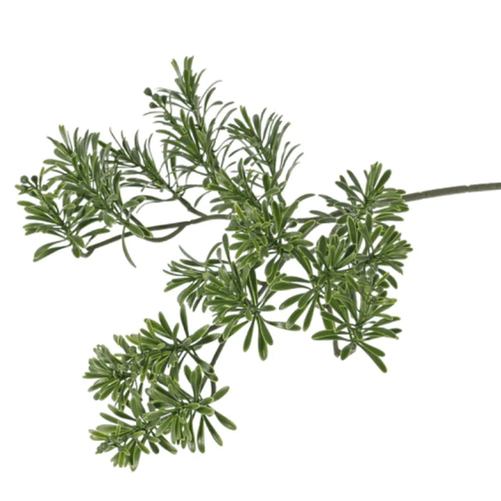 Künstlicher Wermut Blattzweig mit UV-Schutz - Bailey, 45 cm