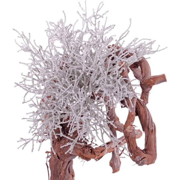 Kunstpflanzen | Künstliches Silberkörbchen - Sina, 24 cm | Wie echt