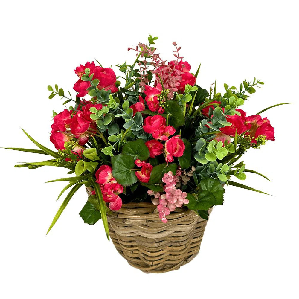 Pflanzkorb aus Rattan - Rolf, 22 cm