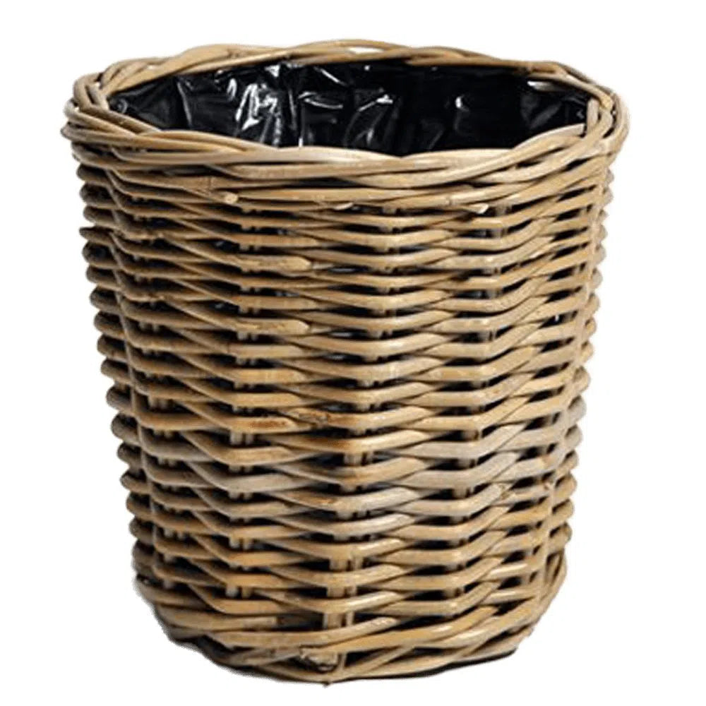 Pflanzkorb aus Rattan - Rolf, 22 cm